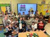 Clinton Avenue Elementary School students participated in Joe’s Day of Service by collecting supplies and making blankets for Save-A-Pet Animal Rescue and Adoption in Port Jefferson Station.