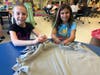 Clinton Avenue Elementary School students participated in Joe’s Day of Service by collecting supplies and making blankets for Save-A-Pet Animal Rescue and Adoption in Port Jefferson Station.