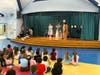 The Comsewogue High School Student Drama Club recently visited the District’s Kindergarten and first-grade students at Clinton Avenue Elementary School and Norwood Avenue Elementary School.