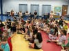 The Comsewogue High School Student Drama Club recently visited the District’s Kindergarten and first-grade students at Clinton Avenue Elementary School and Norwood Avenue Elementary School. 