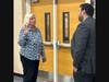 Donna Hochman is sworn in as Lindenhurst Board of Education President. 