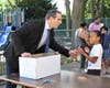 William L. Buck School Principal Michael DeBlasio recently introduced himself to the community during a sunny August afternoon ahead of his first year leading the school.