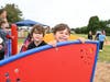 The state-of-the art playground was made possible through a state grant. 