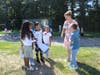 Students across the District took part in different team-building activities to get adjusted to a new school year. 
