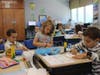 Students across the District took part in different team-building activities to get adjusted to a new school year. 