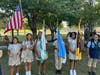 Valley Stream 24 School District students supported the Village of Valley Stream’s 9/11 commemoration with their Boy Scout and Girl Scout members. 