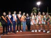 The homecoming court made their appearance.