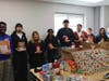 The National Honor Society at Roosevelt High School recently supported the Youth Bureau of Smithtown Thanksgiving Adopt-A-Family Food Drive. 