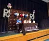 Earl L. Vandermeulen High School three seniors at their college signing day