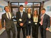 Members of My Morning Mix, Christopher Taylor, from left, Gavin McDonnell, Emily Love, Riley Altman, Charles Murphy.