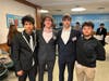 Members of Nurture Nest, Andrew Ortiz, from left, Ben King, Alexander Minicozzi, Kian Donnelly.