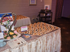 Persian love cake dessert presented on a table at the Sweet Dreams event.