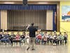 Clinton Avenue Elementary School recently held its second-grade community ukulele performances. 