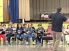 Clinton Avenue Elementary School recently held its second-grade community ukulele performances. 