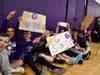 A packed-house showed out to cheer on their schools and support the Sayville community