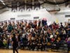A packed-house showed out to cheer on their schools and support the Sayville community
