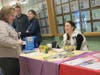 Local vendors gave out free samples and reading materials on health 