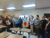 Students at Comsewogue School District have been working with their teachers and community partners to reunite Japanese families with the “good luck flags” of their loved ones who fought in World War II.  