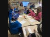 The hands-on lesson was part of official curriculum.