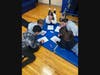 The Sayville Middle School students working on their problems during the Math Masters Invitational.