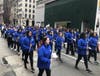 The Comsewogue High School marching band performed at the 265th New York City St. Patrick’s Day Parade. 