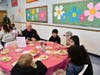 Cherry Avenue Elementary hosted community leaders for a formal luncheon to get back to basics.