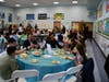 Cherry Avenue Elementary hosted community leaders for a formal luncheon to get back to basics.