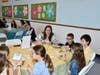 Cherry Avenue Elementary hosted community leaders for a formal luncheon to get back to basics.