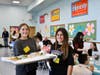 Cherry Avenue Elementary hosted community leaders for a formal luncheon to get back to basics.