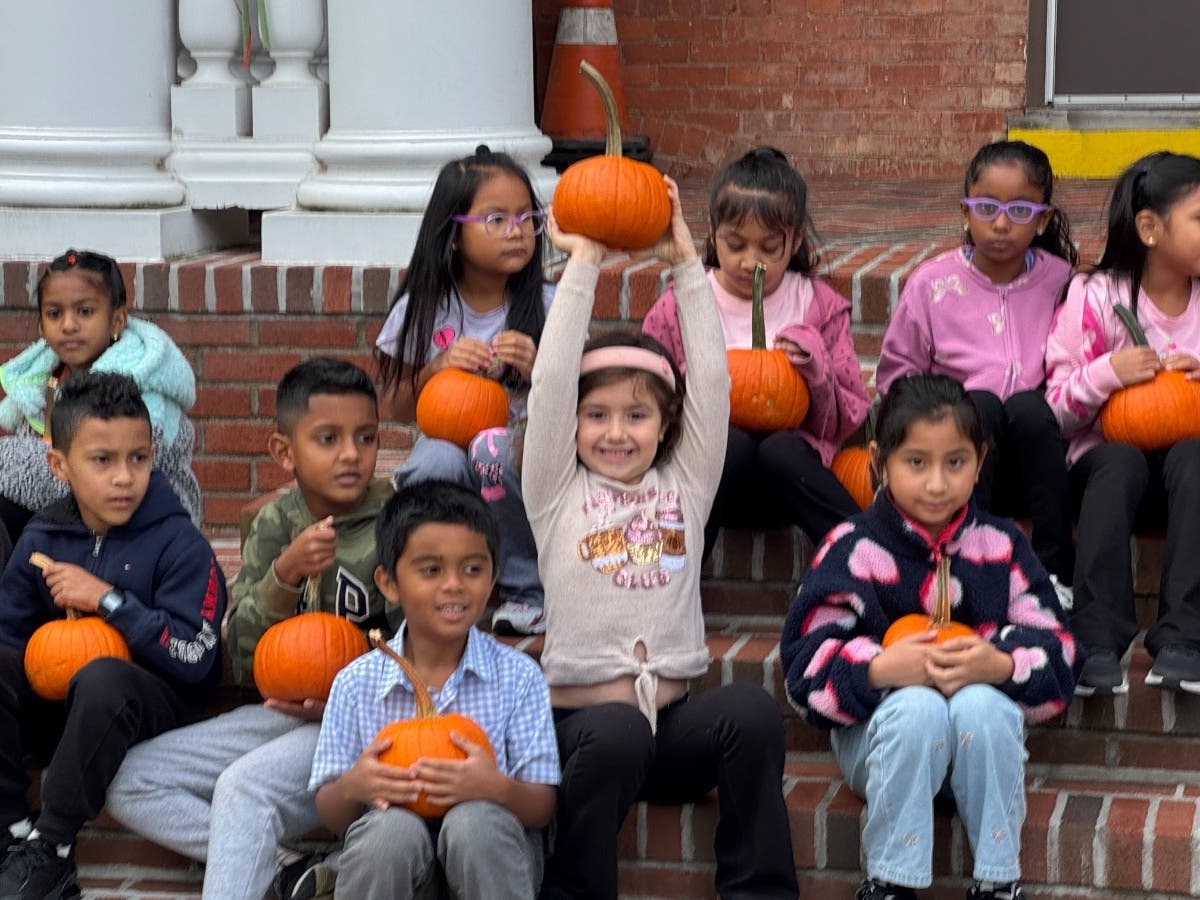 Brooklyn Avenue School Hosts Festive Pumpkin Patch for Students and