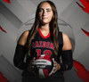 Patchogue-Medford High School girls varsity volleyball captain Maddie Mulderig