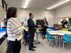 The Valley Stream 24 School District Board of Education recently welcomed members of the community and distinguished elected officials for a walkthrough of all three district schools. 