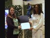 Roosevelt High School senior Nicia Warren was recognized by Congresswoman Laura Gillen for winning the annual Congressional App Challenge.