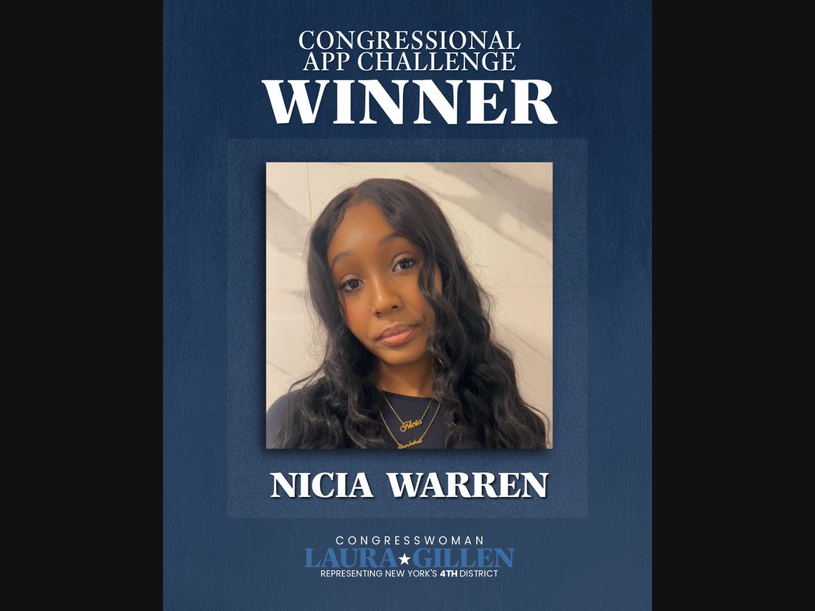 Roosevelt High School Student Wins New York District Four Congressional ...