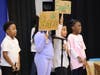 Ulysses Byas Elementary School students came together to honor the legacy of Dr. Martin Luther King Jr. with passionate performances spreading messages of peace and unity. 