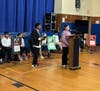 Sixth-grade students at William L. Buck School recently created an interactive Black History Month wax museum, highlighting influential Black historical figures and cultural icons.