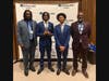 Roosevelt High School My Brothers Keeper fellows Christian Arthur and Josiah Lucas recently participated in the My Brother’s Keeper Stand and Deliver leadership workshop and speaker showcase on February 13 and 14 in Albany. 