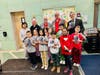 The Valley Stream Elks Lodge recently donated dictionaries to third-grade students throughout the Valley Stream 24 School District. 