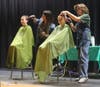 Staff and students at the Comsewogue School District recently shaved their heads as part of John F. Kennedy Middle School’s 26th annual St. Baldrick’s Day celebration. 