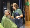 Staff and students at the Comsewogue School District recently shaved their heads as part of John F. Kennedy Middle School’s 26th annual St. Baldrick’s Day celebration. 