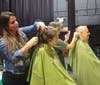 Staff and students at the Comsewogue School District recently shaved their heads as part of John F. Kennedy Middle School’s 26th annual St. Baldrick’s Day celebration. 