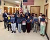 New York State Assemblywoman Michaelle Solages presented certificates to students who ran for Student Council at all three schools in the Valley Stream 24 School District. 