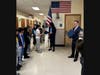 New York State Assemblywoman Michaelle Solages presented certificates to students who ran for Student Council at all three schools in the Valley Stream 24 School District. 