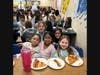 Brooklyn Avenue School in the Valley Stream 24School District recently came together for a pizza lunch in memory of beloved community member Jimmy Mitchell.