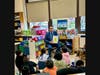 Valley Stream 24 School District Superintendent of Schools Dr. Unal Karakas recently spread a love of literacy by reading to Maureen Fitzgerald’s third-grade classroom. 