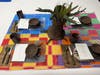 Brooklyn Avenue School featured a design project and a mixed-media painting. 