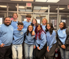 The Patchogue-Medford High School Model UN team represents Luxembourg.