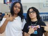 Several Roosevelt High School students participated in their first election by casting ballots in the Budget and Board of Education vote on May 19.  