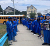 Lawrence High School Seniors Inspire Young Learners During Senior Clap Out
