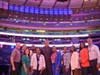 The Westbury School District celebrates its recognition with Knicks legend Allan Houston.